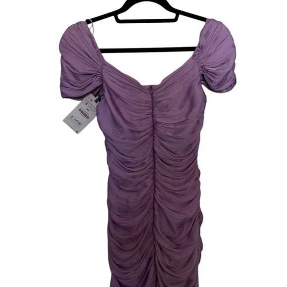 NWOT Zara Draped Dress - Picture 8 of 10